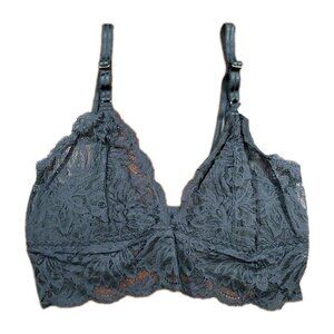 Natori Embolden Black Balconette Lace Adjustable Strap Soft Cup Size Small
